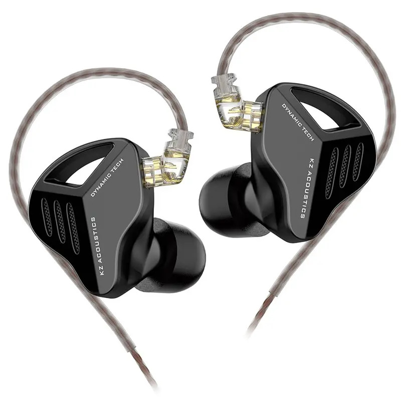 KZ ZVX Wired In-Ear Earphones Dynamic HiFi Bass Metal Earbuds w/ Mic