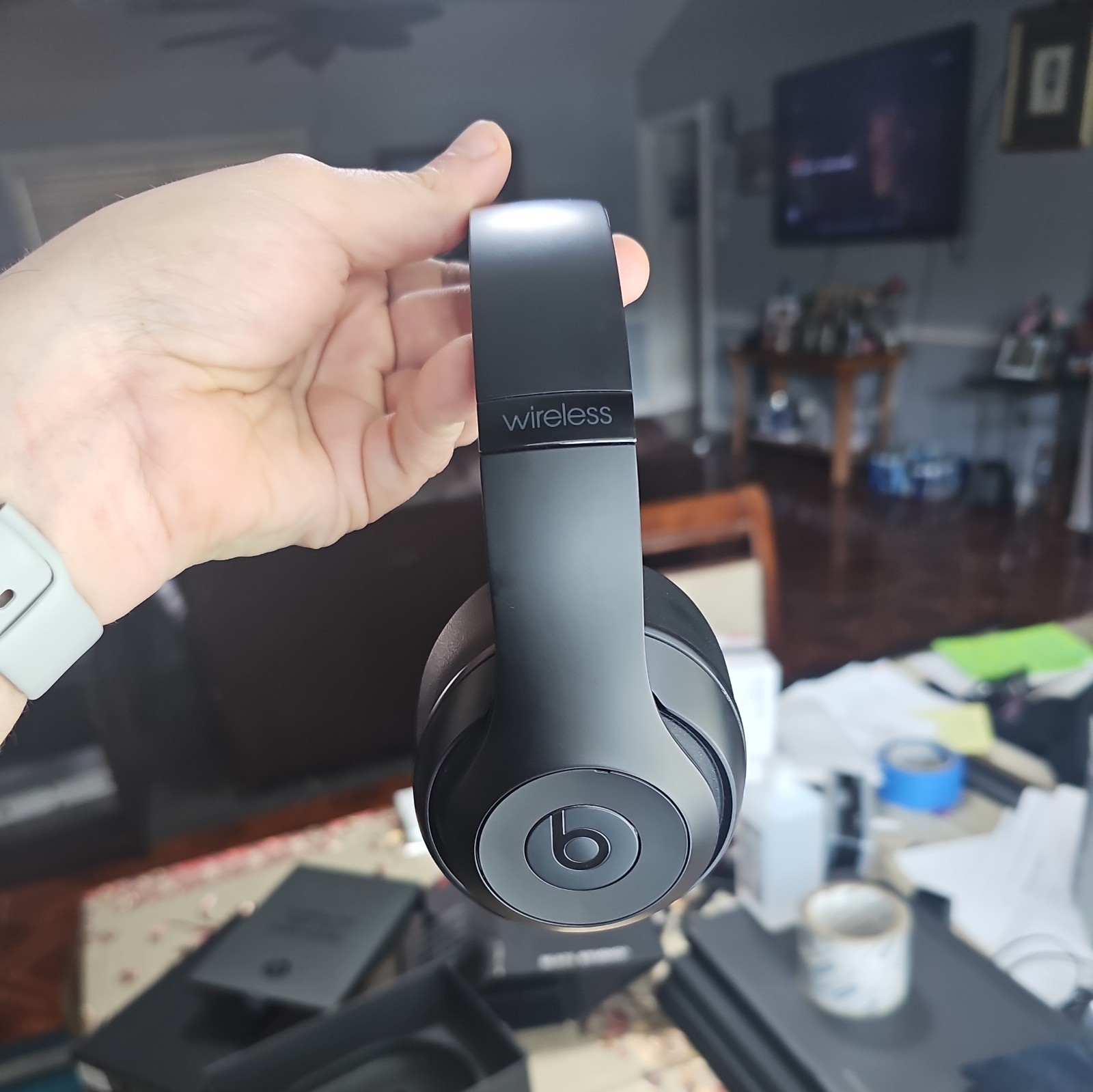 Beats by Dr. Dre Studio3 Over the Ear Wireless Headphones – Black