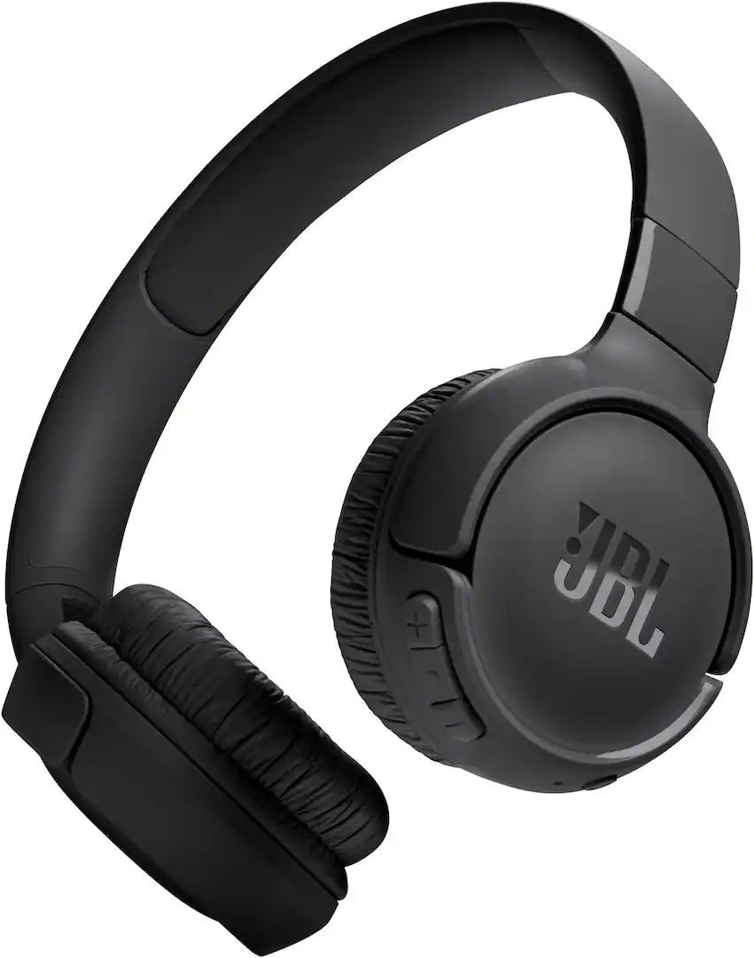 JBL Tune 520BT Wireless On-Ear Headphones – Black