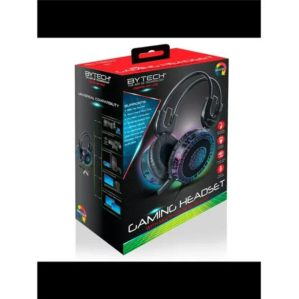 Bytech Gaming Headset with Multi-Color Backlight