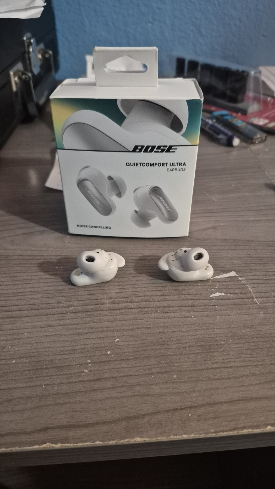 Bose QuietComfort Ultra Earbuds Noise Cancelling Wireless Bluetooth USB-C White