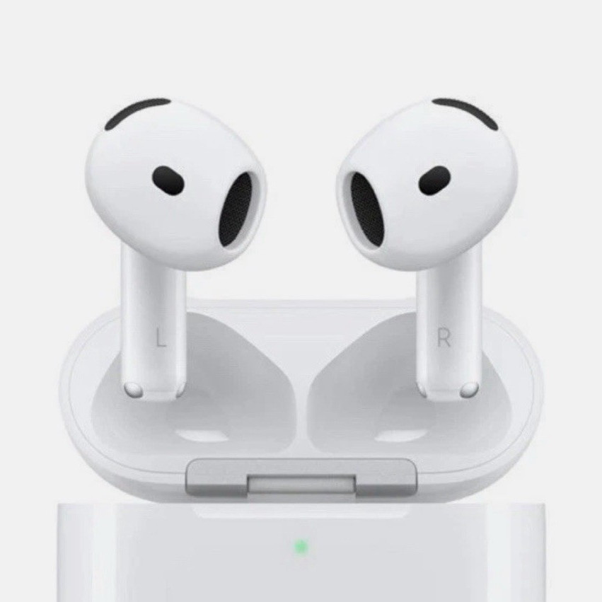 Apple AirPods 4 In-Ear Bluetooth Earbuds w/ ANC USB-C Charging Case White