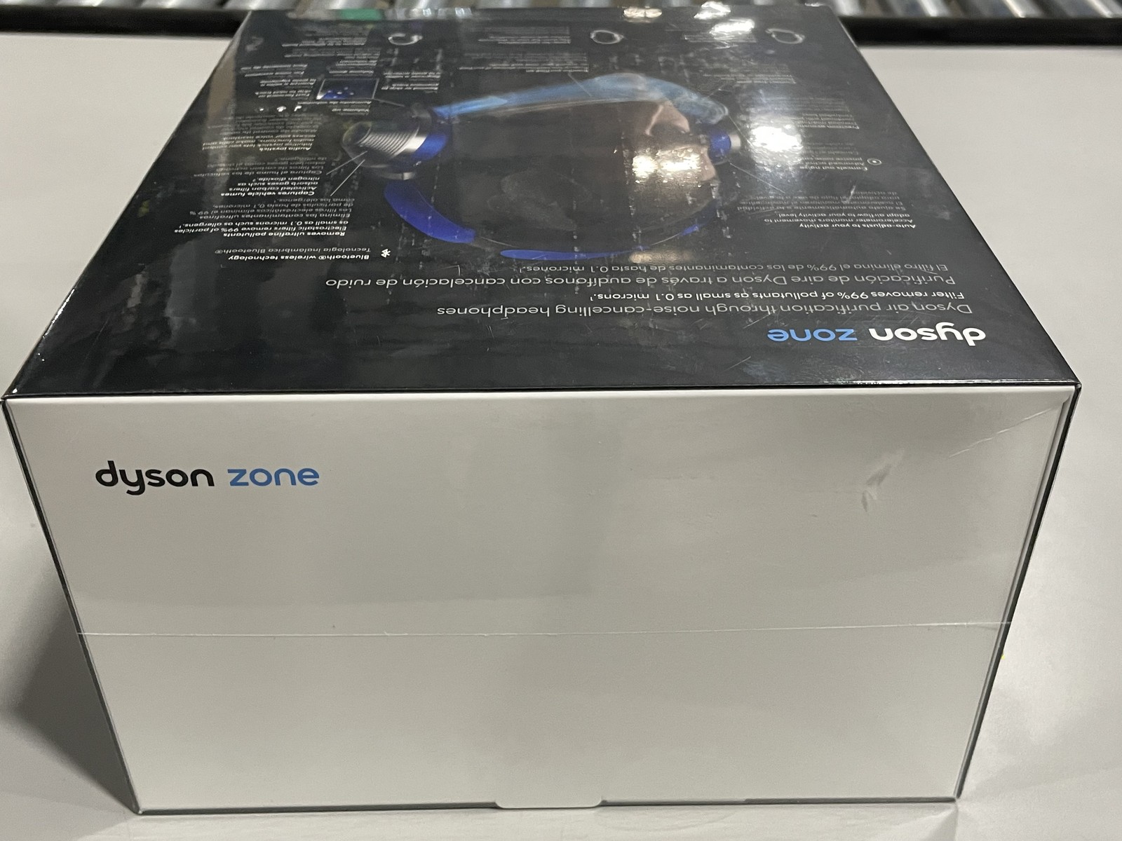 Dyson Zone Noise-Cancelling Headphones, Wireless Bluetooth, Ultra Blue,