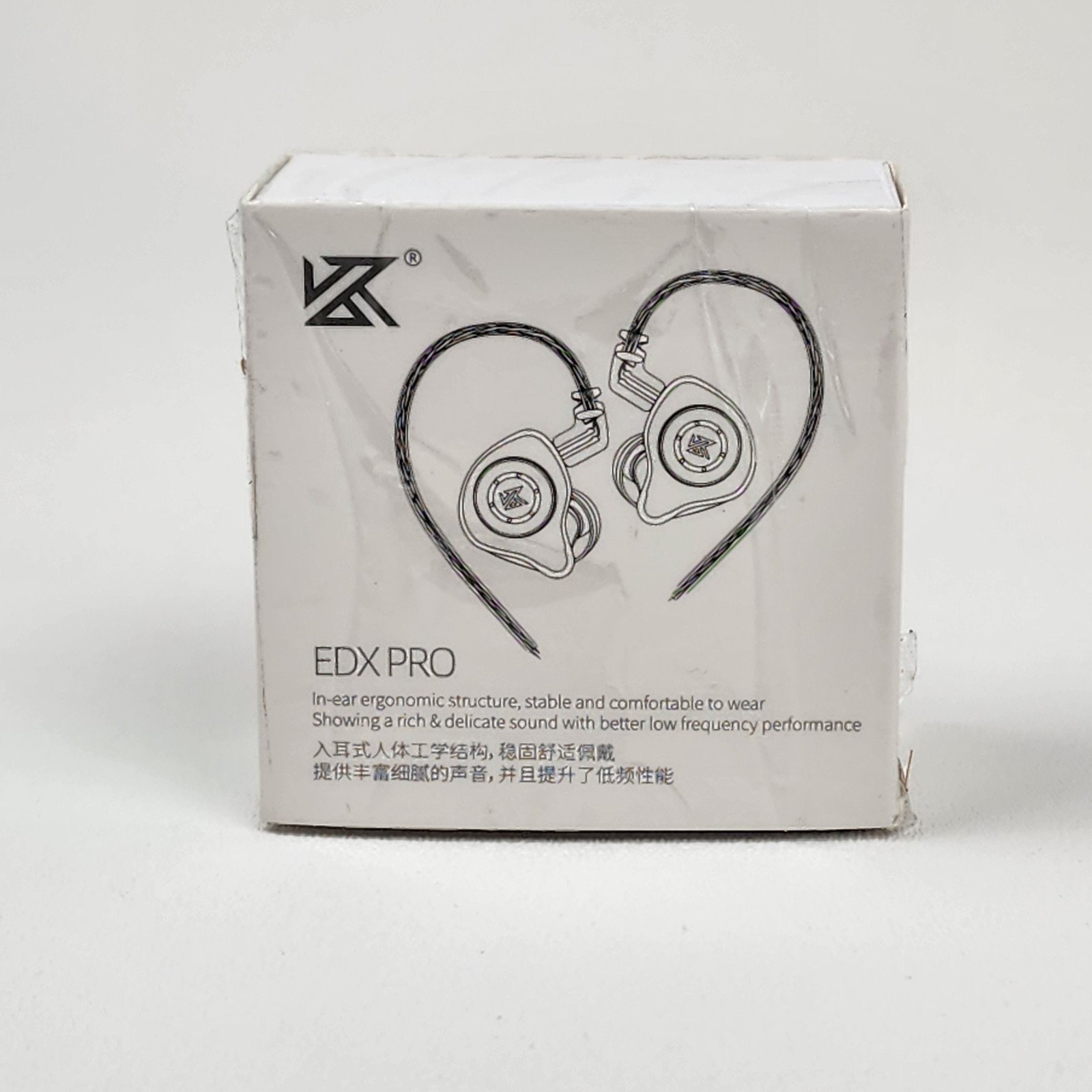 KZ EDX Pro Cyan HiFi In-Ear Earphones Gaming Headset 3.5mm No Mic