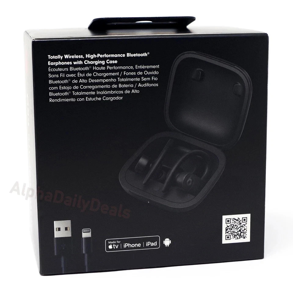 NEW Beats by Dr. Dre Powerbeats Pro Wireless Bluetooth Earbuds Headphones Black