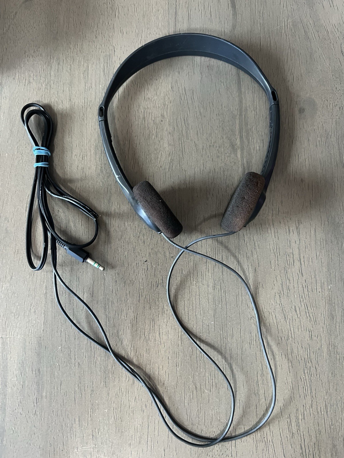 Sony MDR-007 On Ear Wired Headphones 3.5mm Black Used