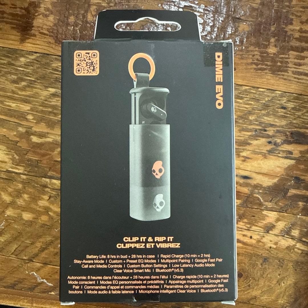 Skullcandy Dime Evo Wireless Earbuds Black