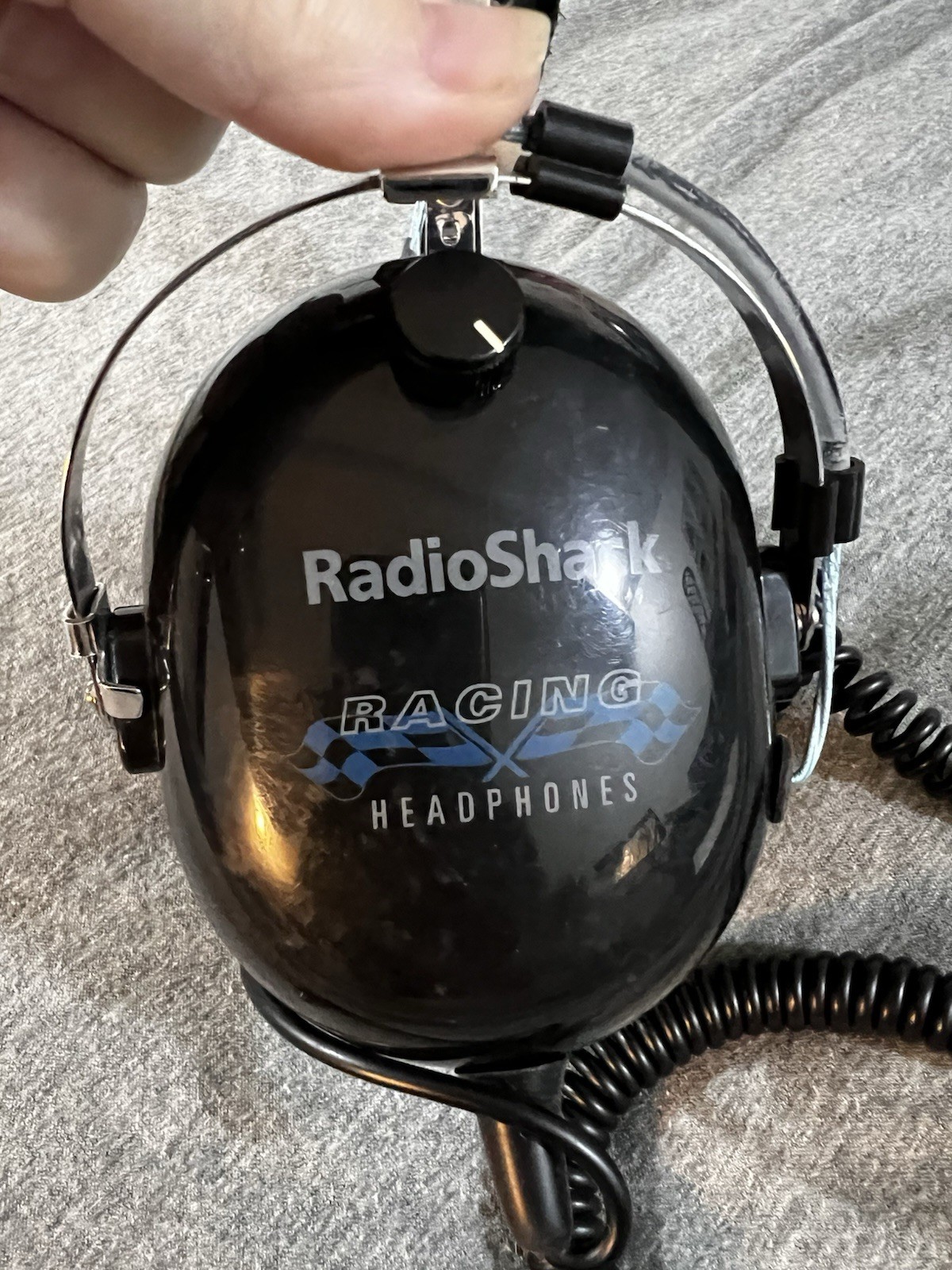 RadioShack Noise Reducing Scanner Headphones Nice Condition Works