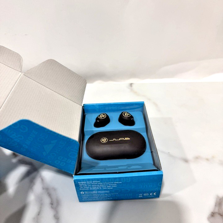 JLab JBuds Air Icon True Wireless Headphones Black