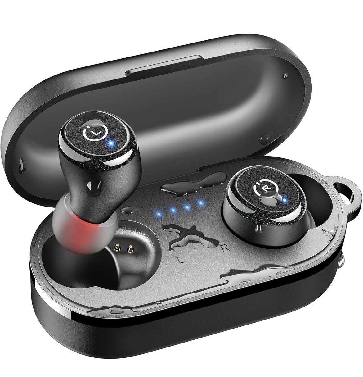 TOZO T10 Wireless Earbuds Bluetooth 5.3 Headphones – App Customize EQ – Khaki