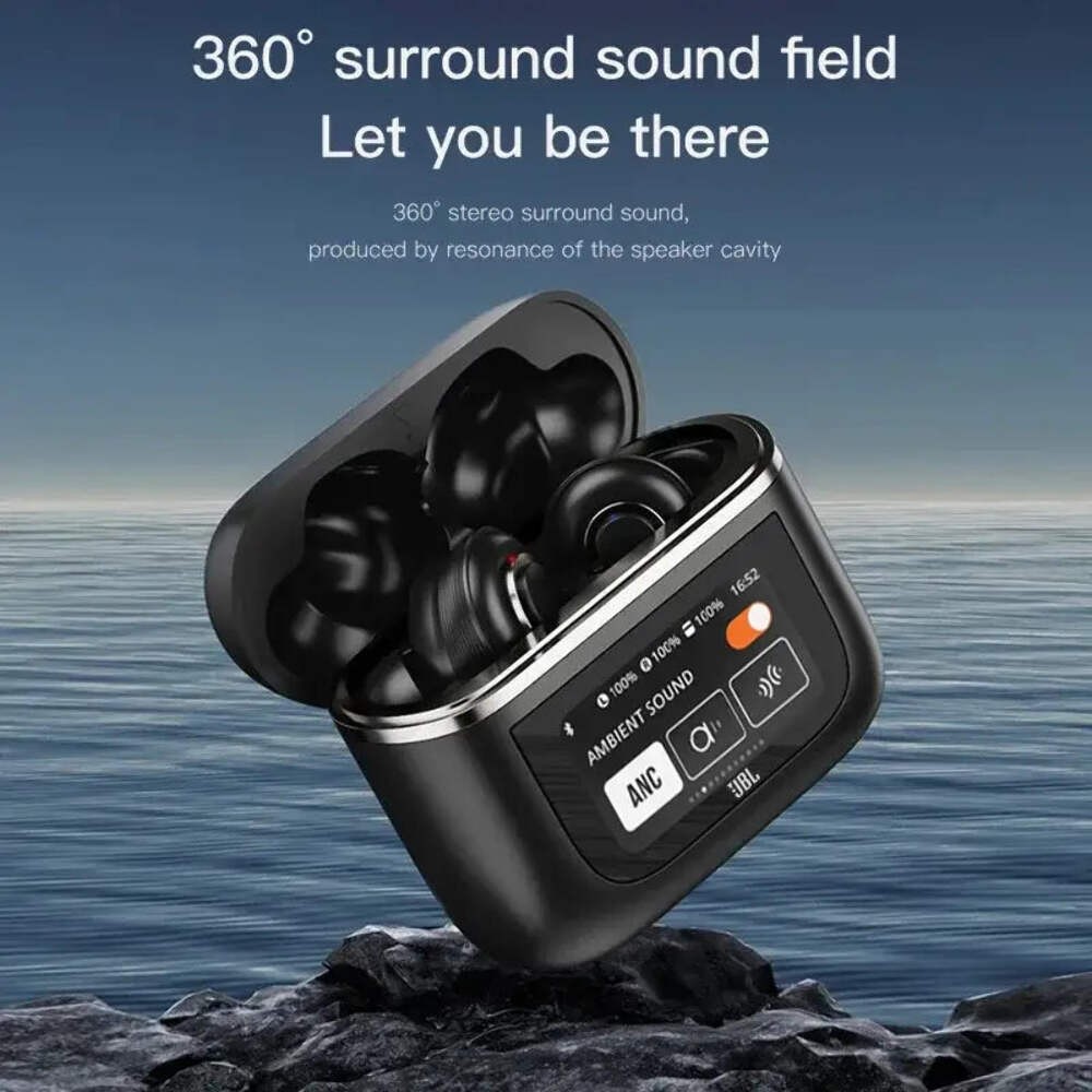 JBL Tour Pro 2 Wireless Bluetooth Earbuds LED Active Noise Cancellation