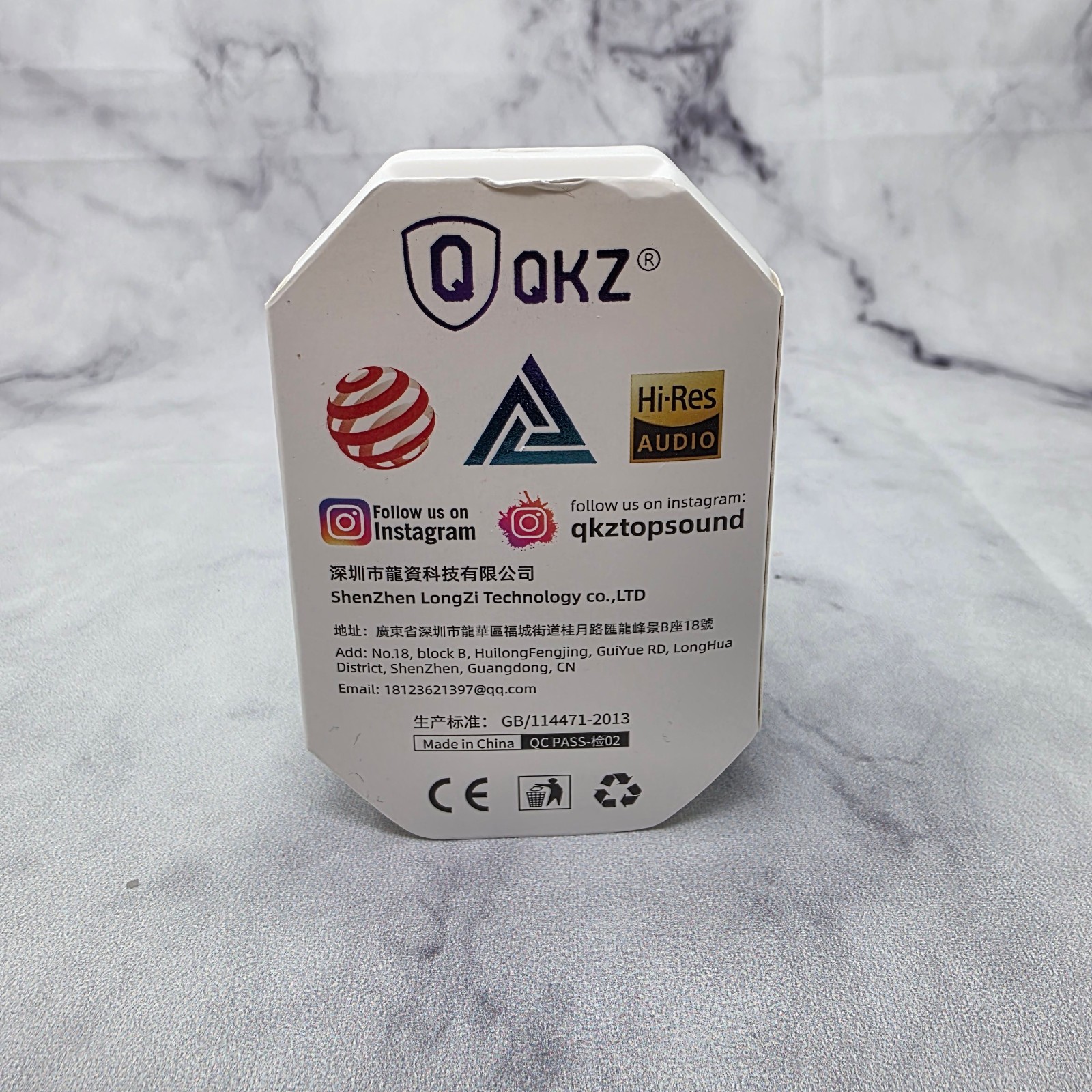 QKZ AK3 Pro IEM for Gaming Earbuds with Microphone & Case Cyan