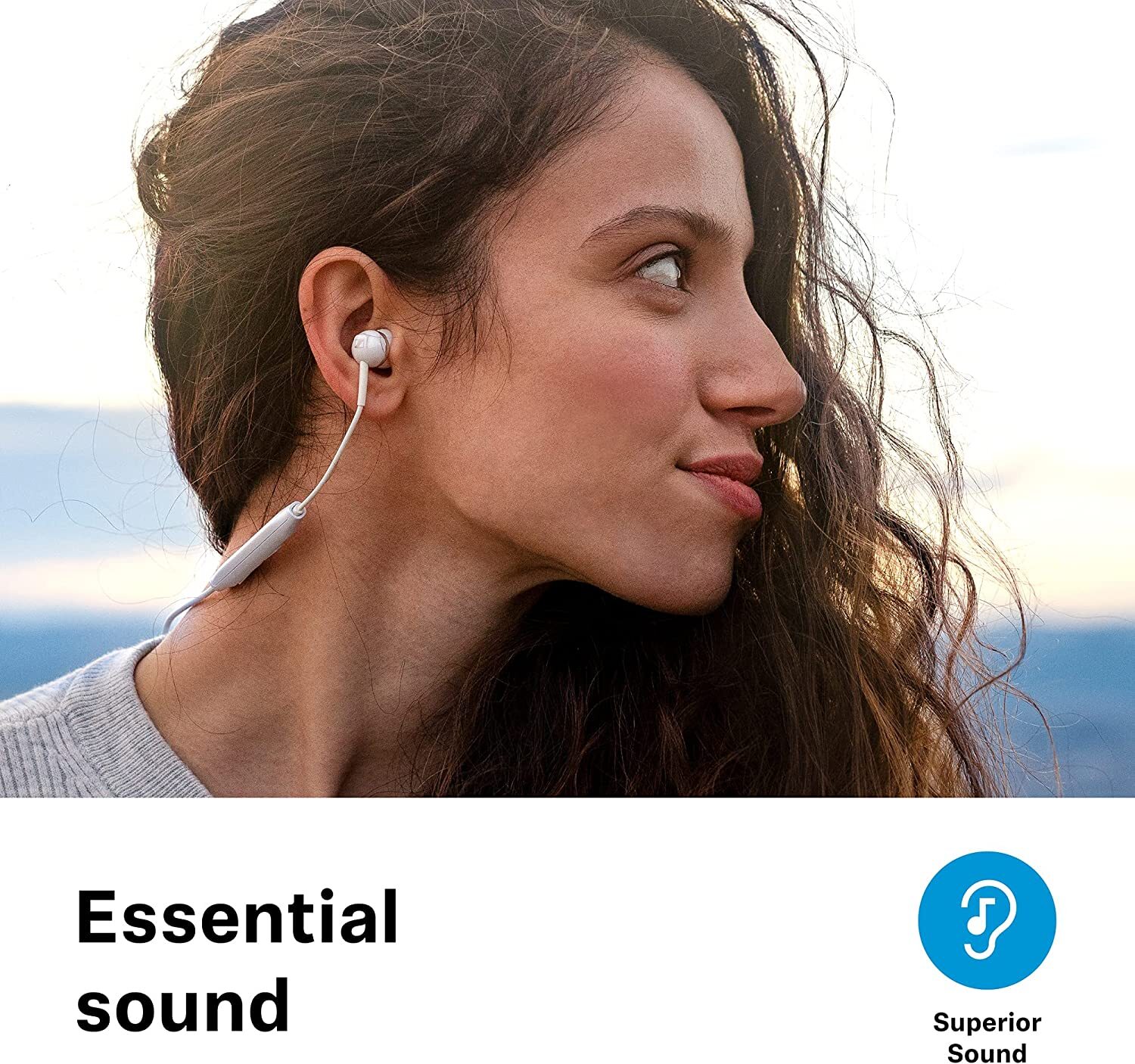 Sennheiser CX 150BT Wireless In-Ear Headphones, White #508381