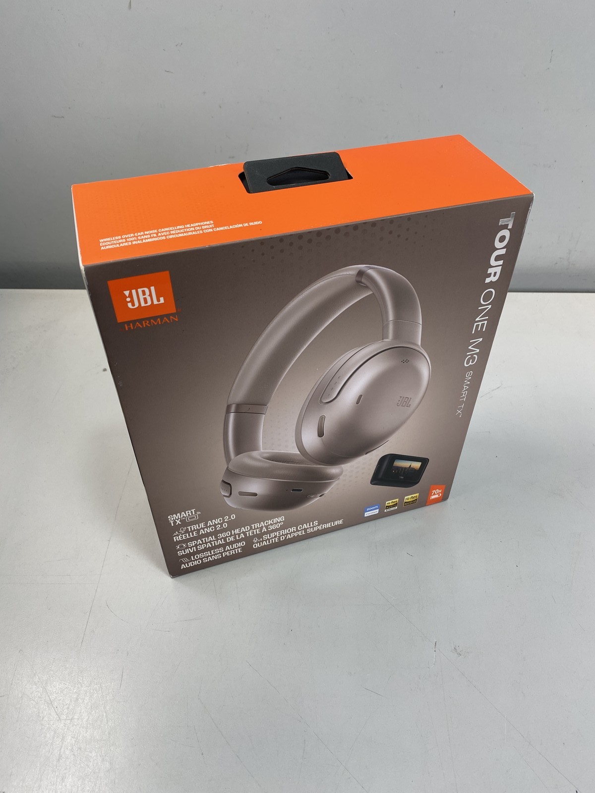 JBL – Tour One M3 Smart TX Wireless Headphones – Latte