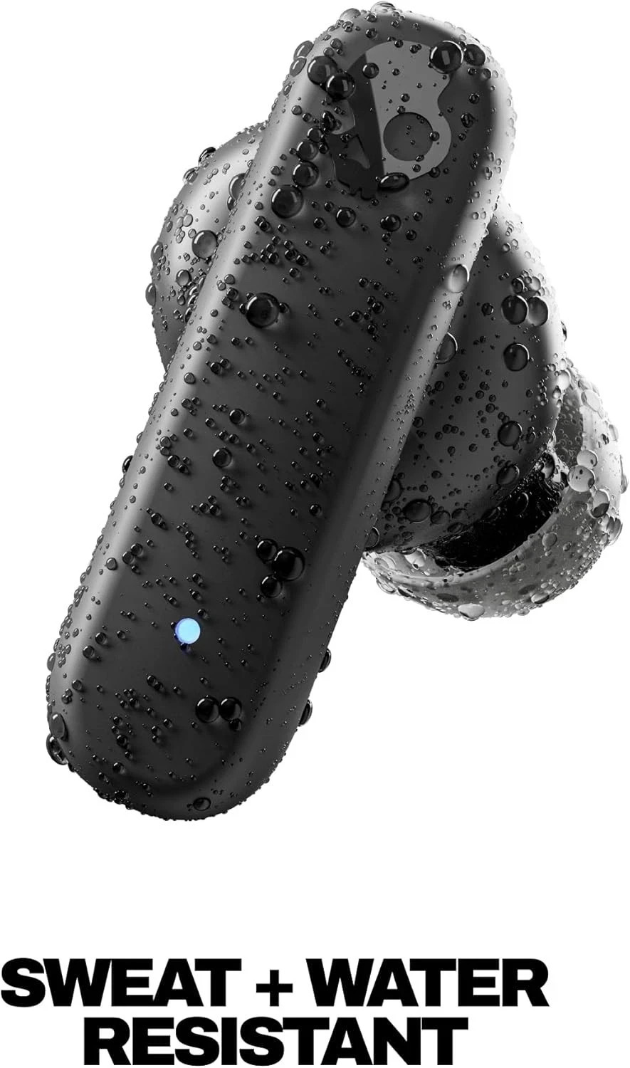 Skullcandy Smokin’ Buds Wireless Earbuds Black Noise Isolating Sweat Resistant