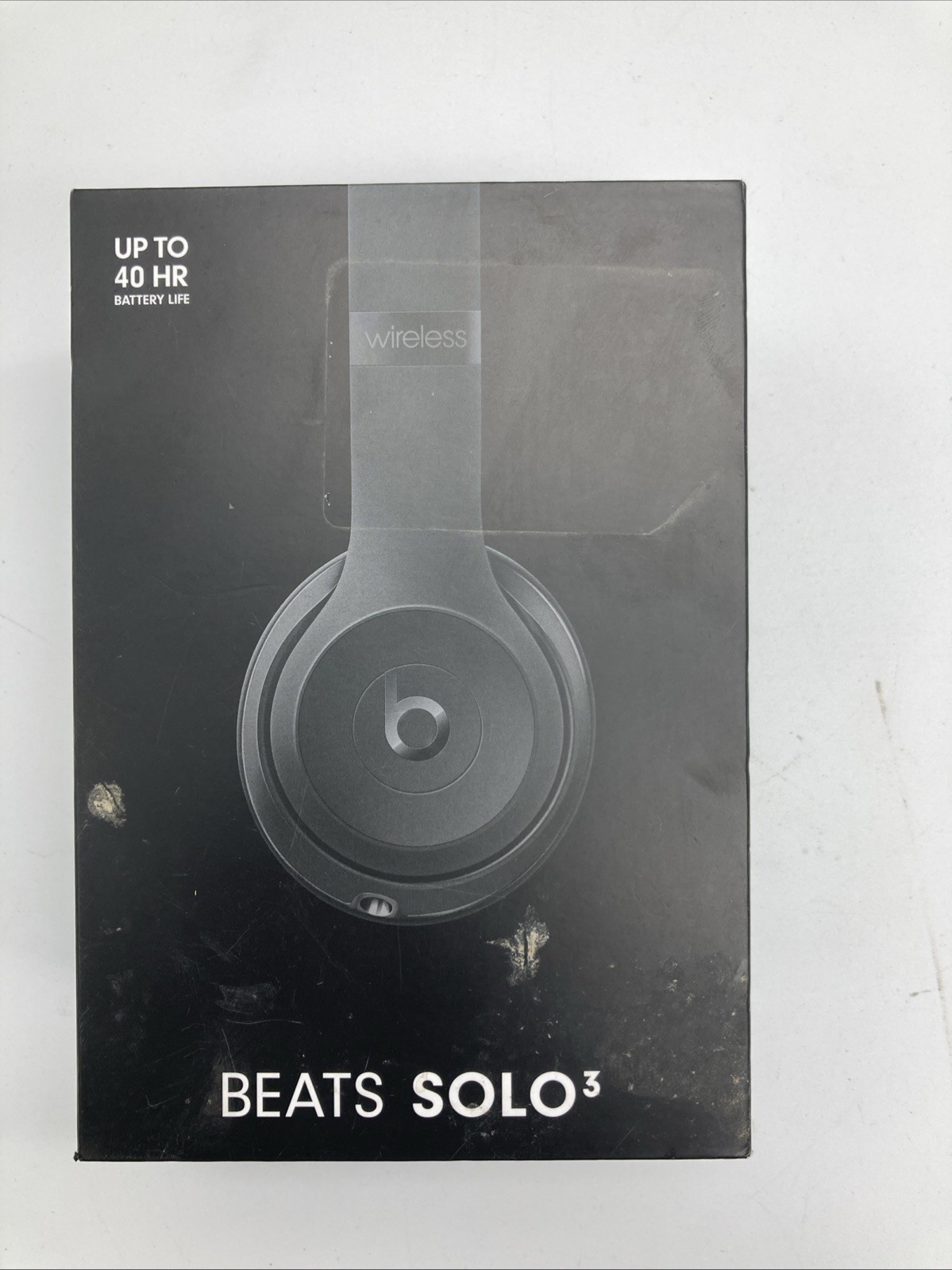 *EXCELLENT CONDITION* Beats by Dre Solo 3 Wireless Bluetooth Headphones Black NT
