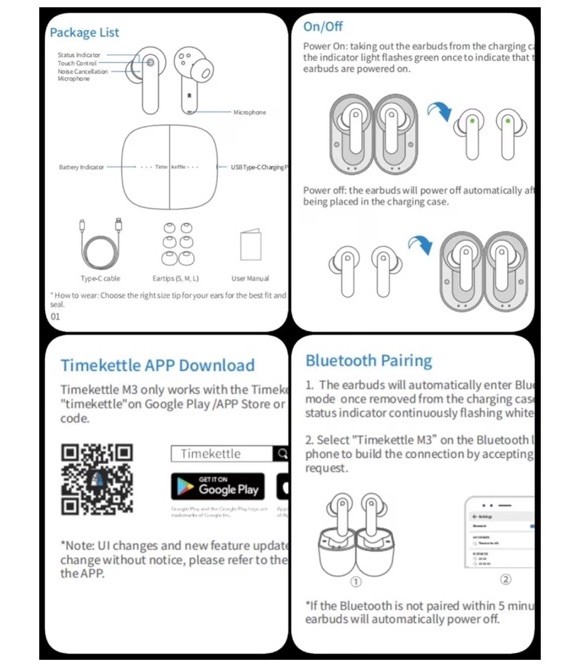 Timekettle W4 Pro AI Interpreter Earbuds W/ Charging Case | AQ2G-W4 Pro