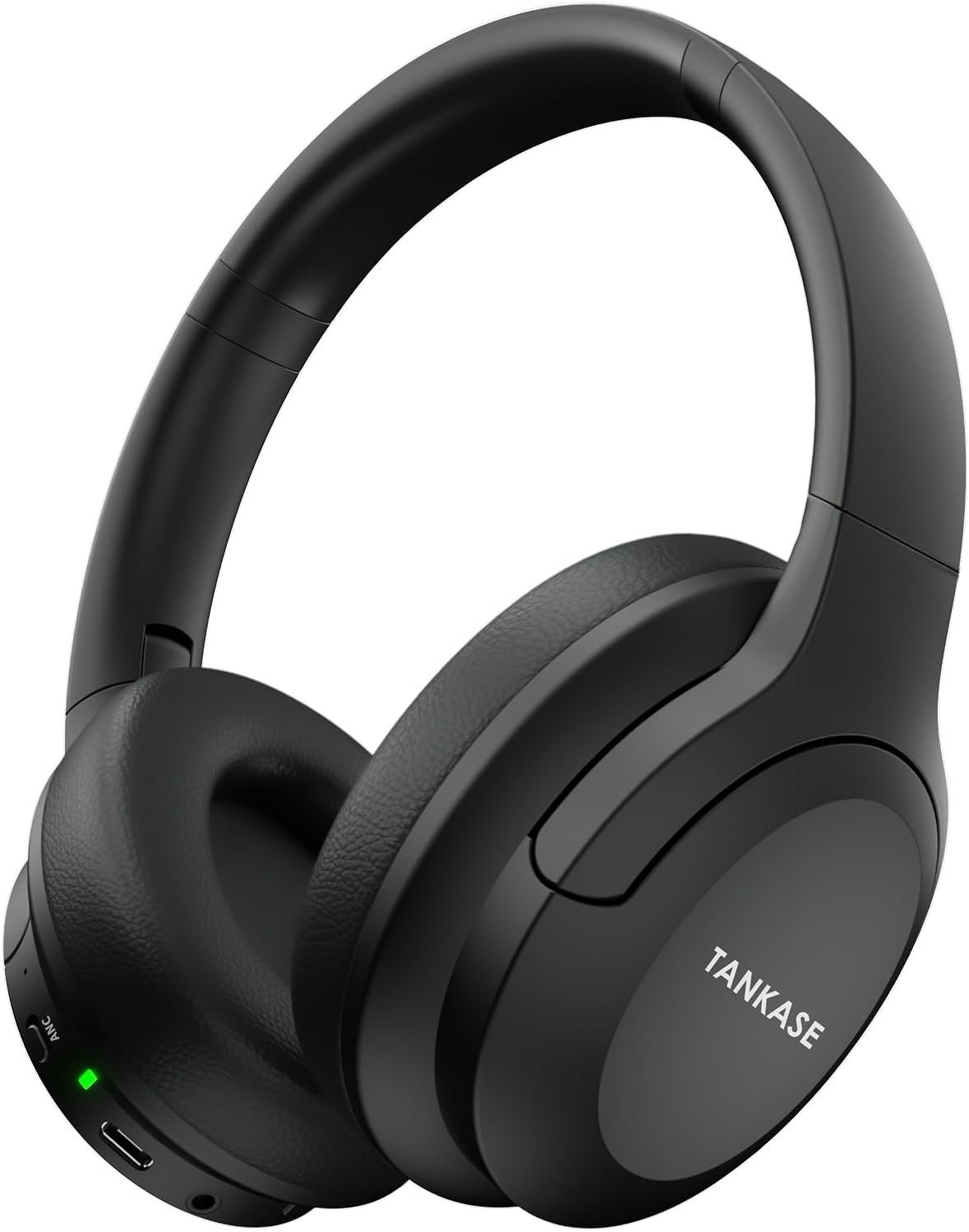 Lightweight Active Noise Cancelling Headphones – Bluetooth 5.3, Foldable Design