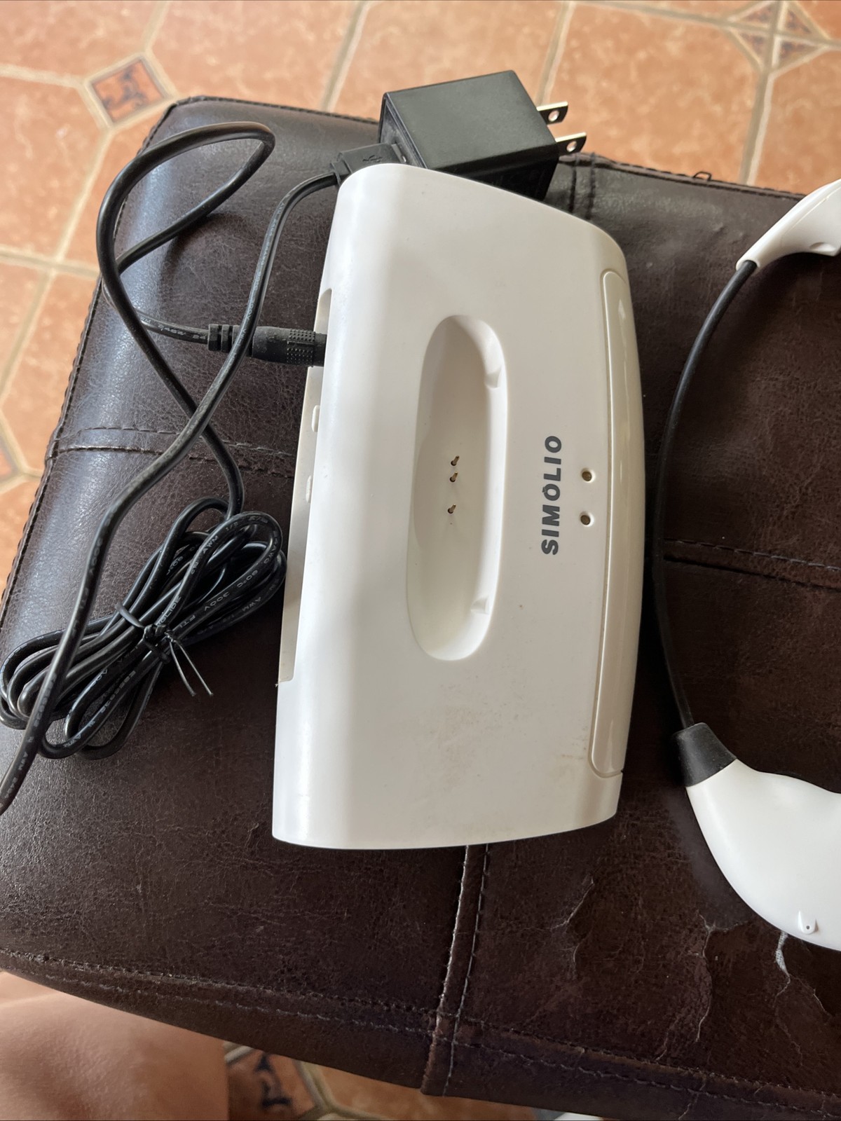 SIMOLIO Wireless TV Headphones with 2.4G Digital Transmitter Charging Dock