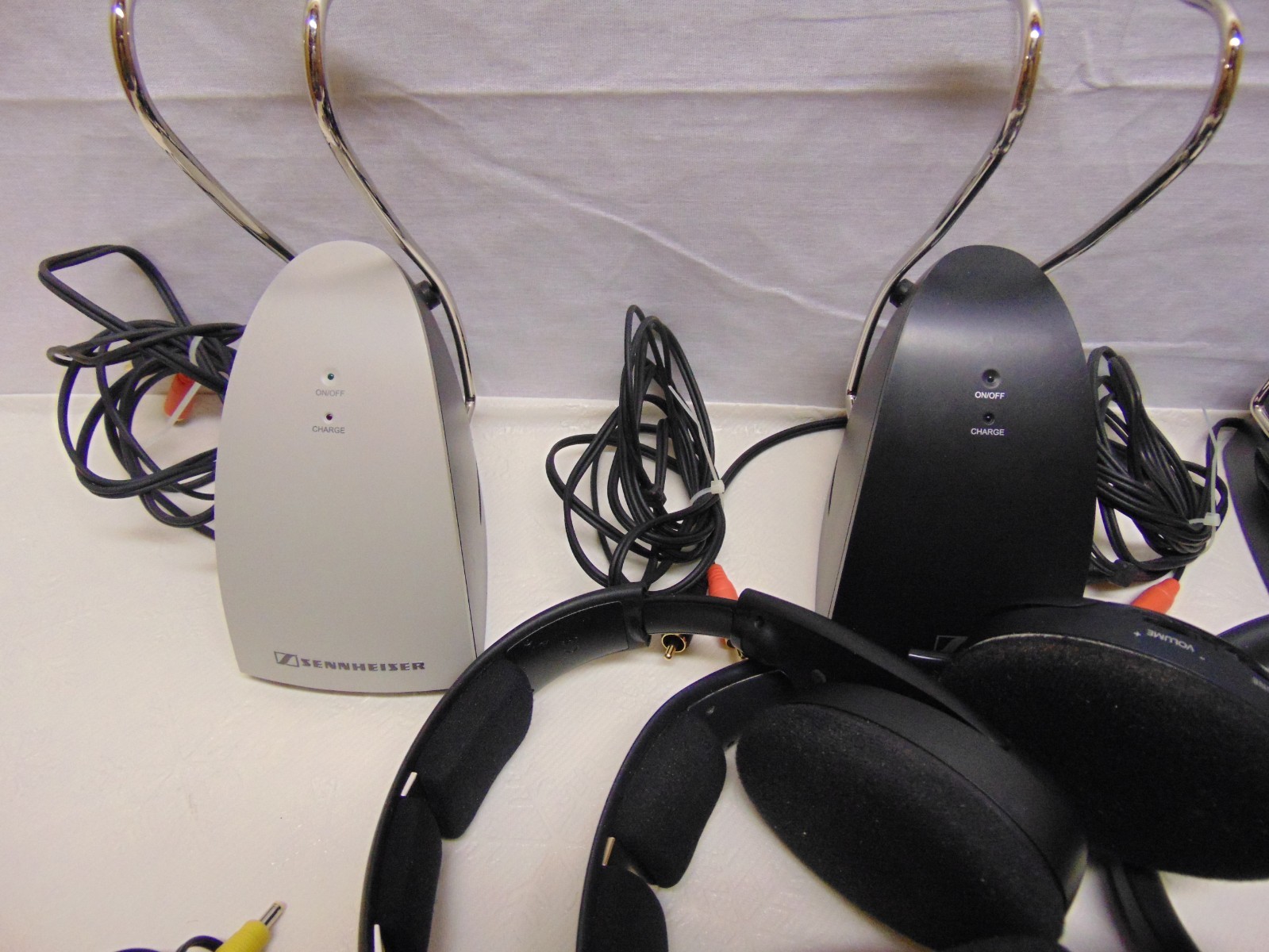 Lot Of Sennheiser TR120 Transmitter & Headphones