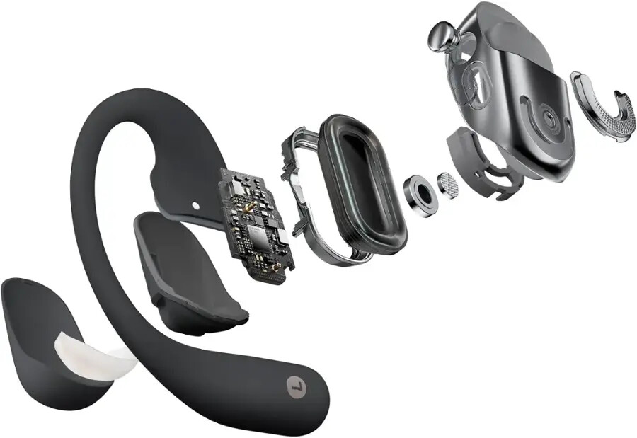 Shokz OpenFit 2 Open-Ear True Wireless Earbuds Black – T920-ST-BK-US – READ – VG
