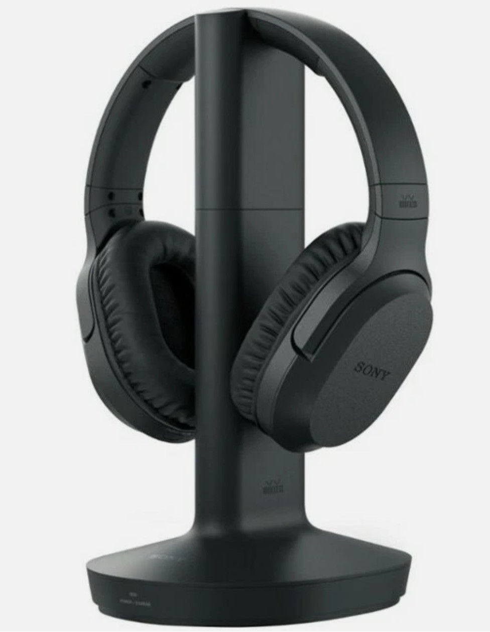 Sony WH-RF400 Wireless Headphone for TV Watching W Transmitter Dock Warm.