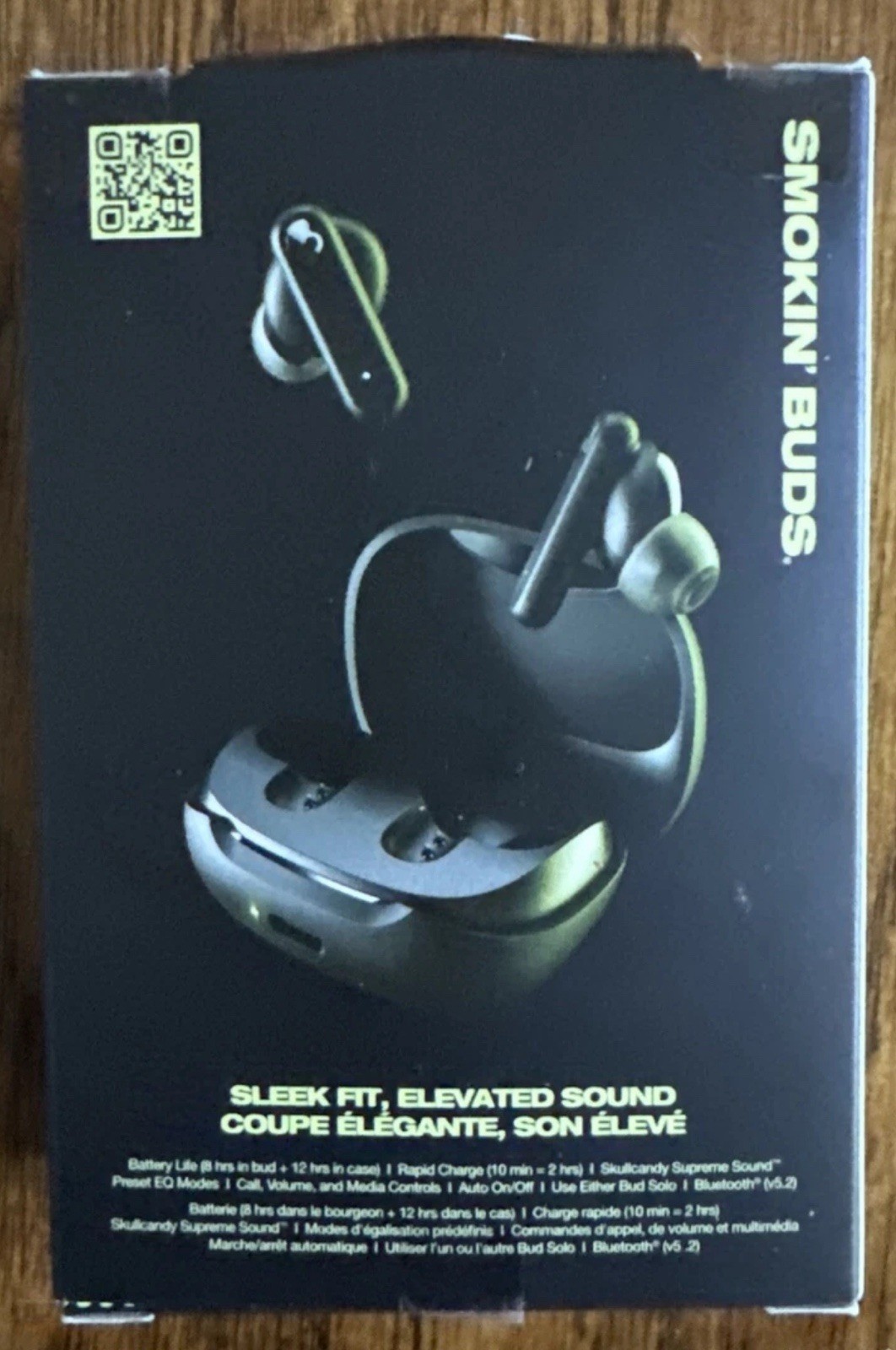 Skullcandy SMOKIN’ BUDS S2TAW-R740 Wireless Earbuds New Sealed Box MNDS