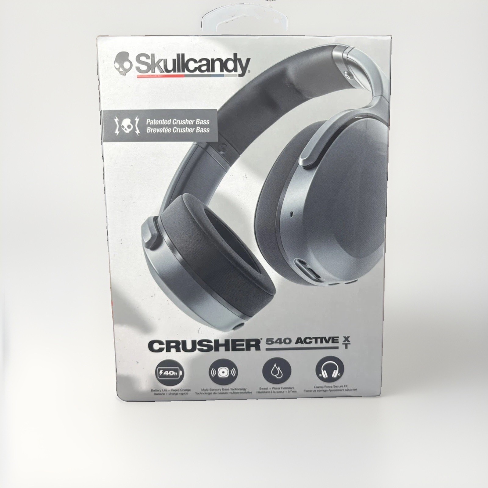 Skullcandy Crusher 540 Active XT Wireless Bluetooth Headphones Black Bass