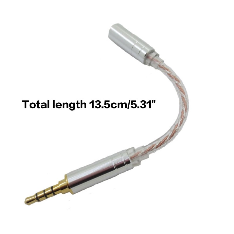 High Quality HIFI 2.5mm Balanced Male to 4.4mm Balanced Male Adapter Cable