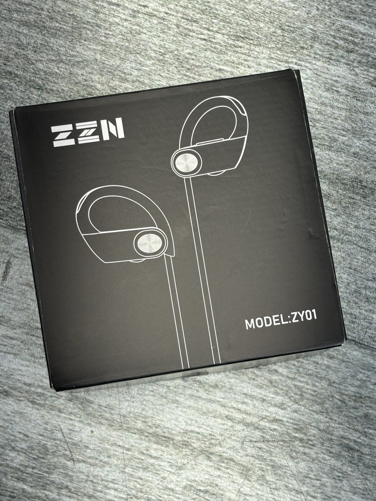 ZZN ZY01 Bluetooth Earphones Headphones Sweatproof Sports Gym Running Ear Buds