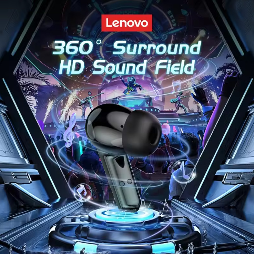 Lenovo GM2 Pro Bluetooth 5.3 Sport Headset Dual Mode HD Call Noise Reduction Ear