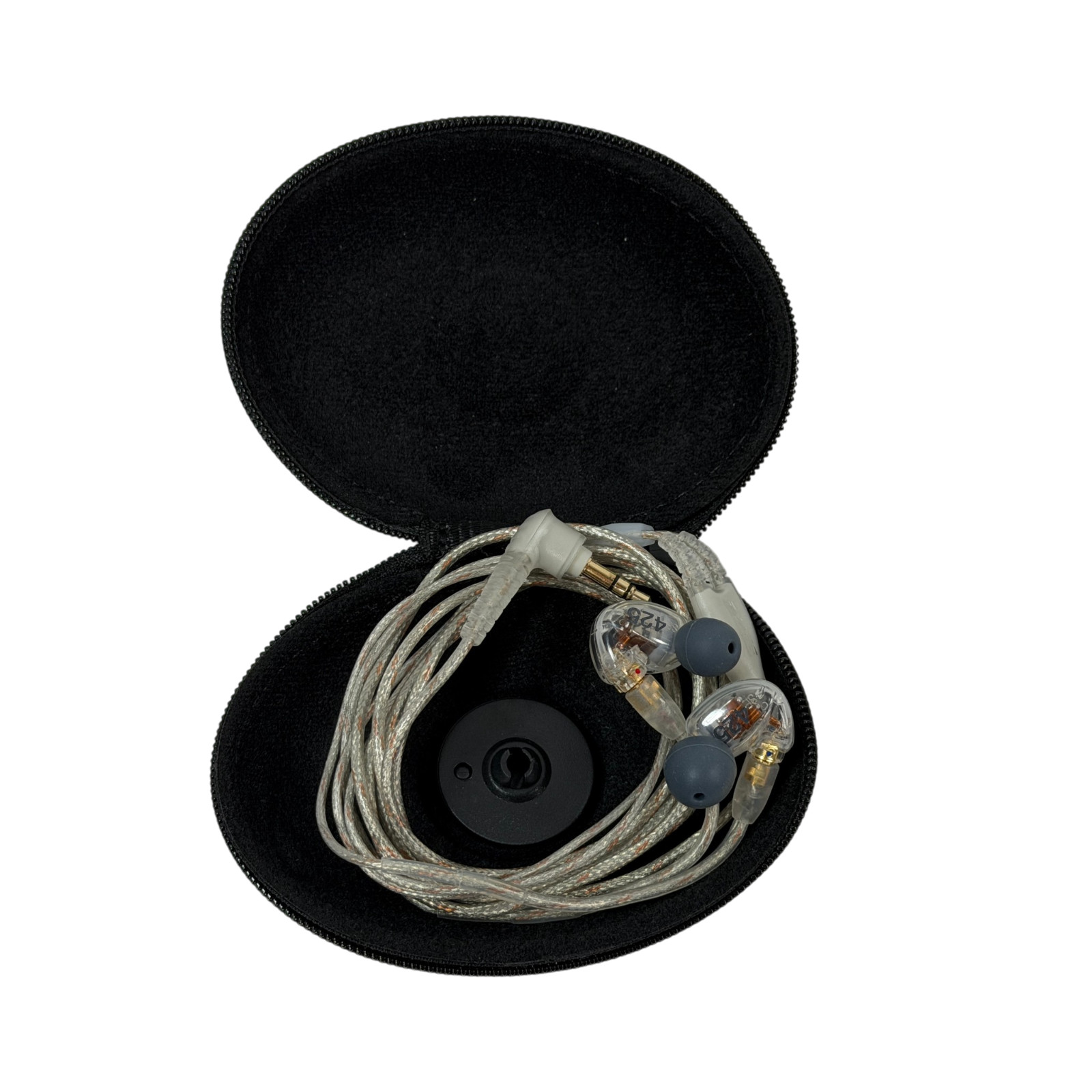 Shure SE425-CL Sound Isolating Earphones Only 3.5mm Cable Clear Authentic Works