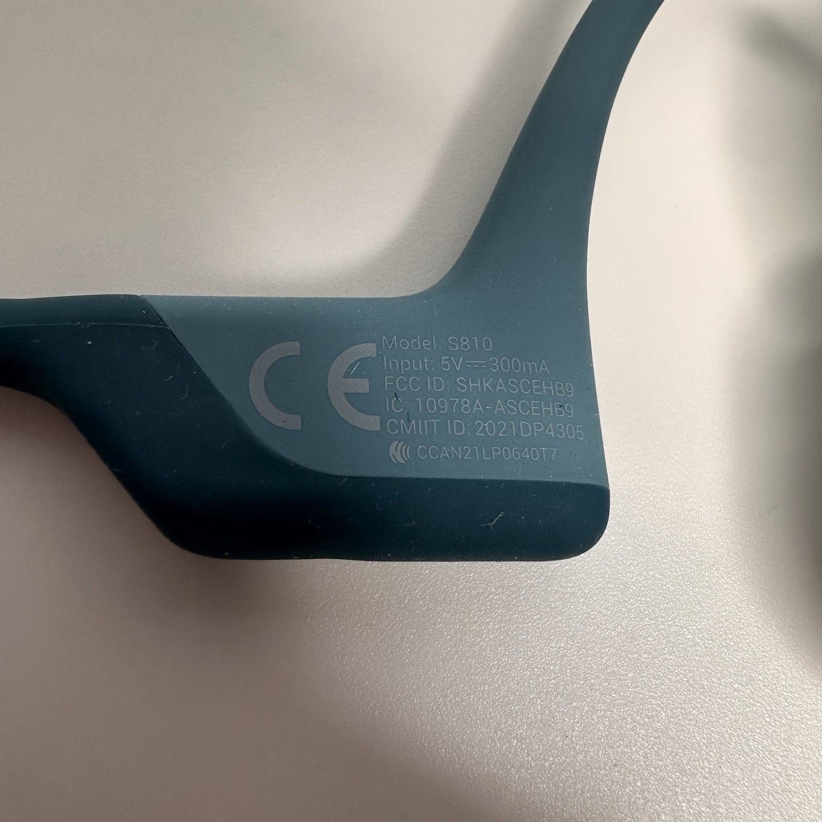 Shokz -OpenRun Pro Premium Bone Conduction Open-Ear Sport Headphones -Steel Blue