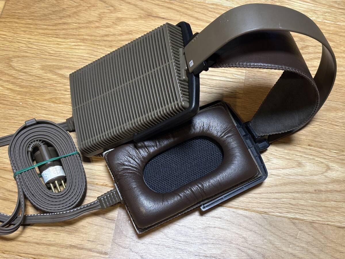 STAX SRM-222 AIRBOW SR SC-1 Earspeakers & Driver Unit w/ Power Supply MG01 3.0