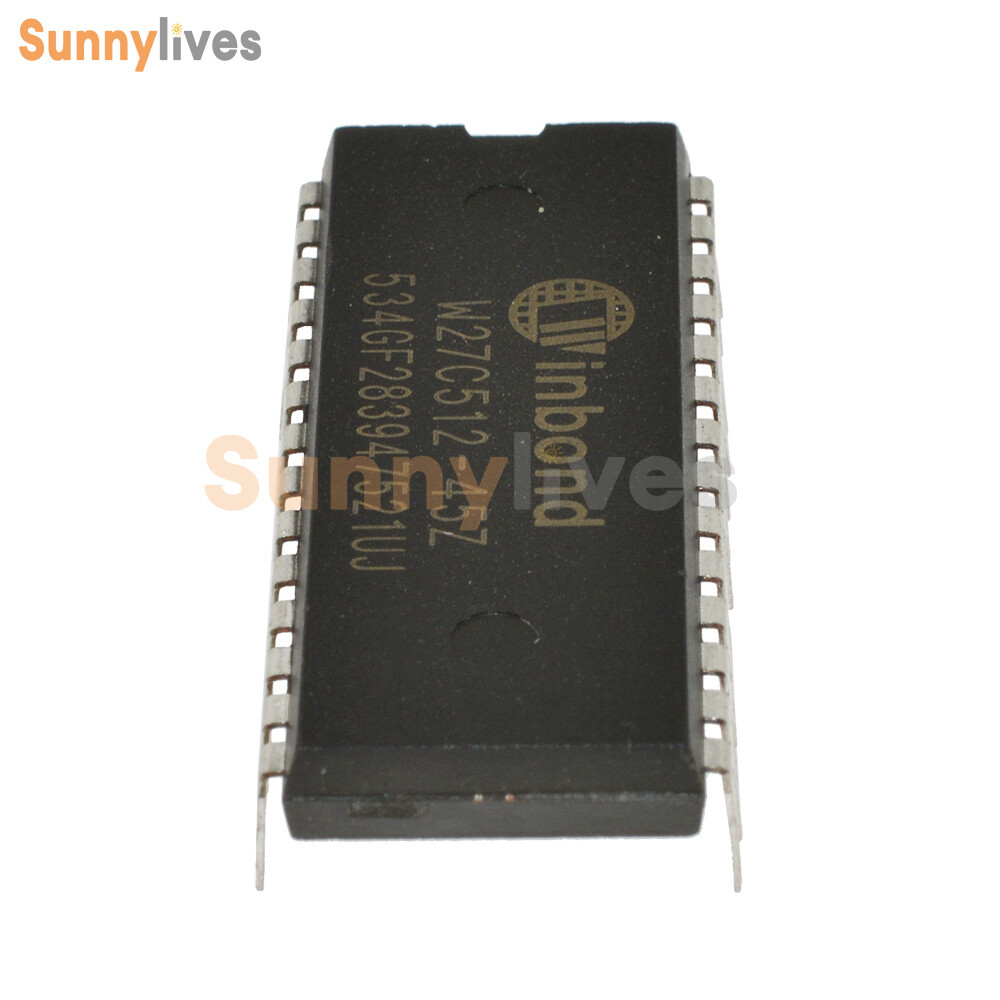 100Pieces W27C512-45Z W27C512 IC DIP EEPROM 512KBIT 45NS Winbond EEPROMs