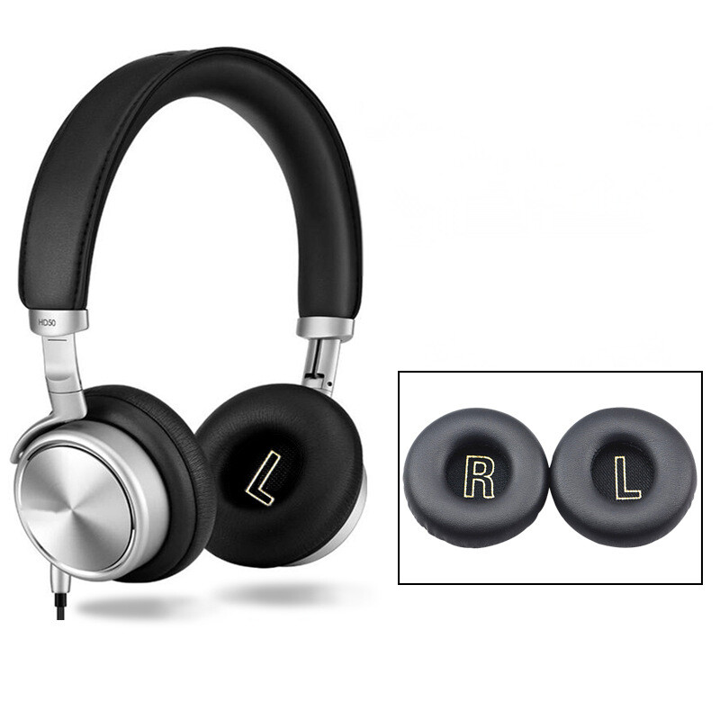 Replacement Ear Pad for Meizu HD50 HiFi Headphones Cushion Earmuffs Sponge
