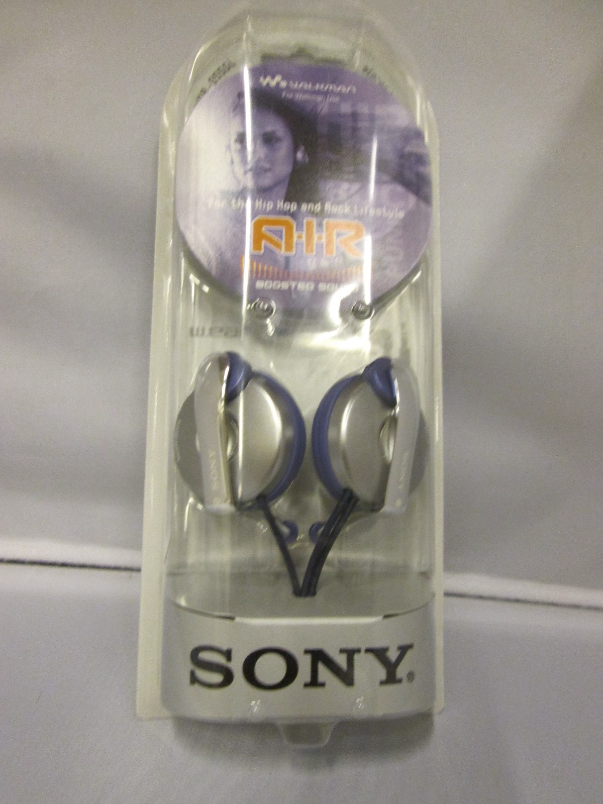 SONY MDRQ55SL BLUE CLIP-ON STYLE HEADPHONE: MDR-Q55SL BLUE ~BRAND NEW