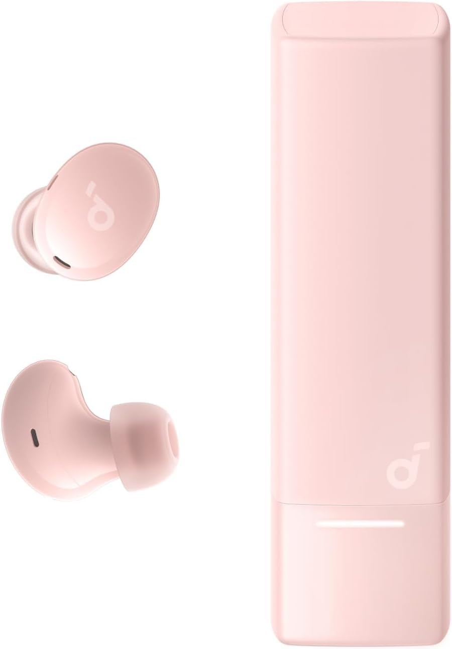 Soundcore A30i by Anker Noise Cancelling Earbuds Lipstick Shaped WHITE or PINK