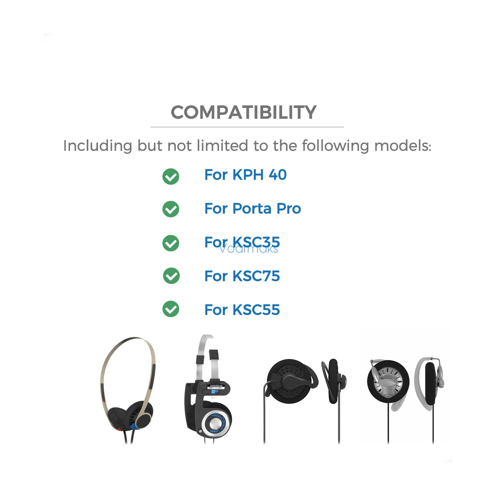 Headband Head Pad Top Cushion For KOSS Porta Pro PP KSC35 KSC75 KSC55 Headphones
