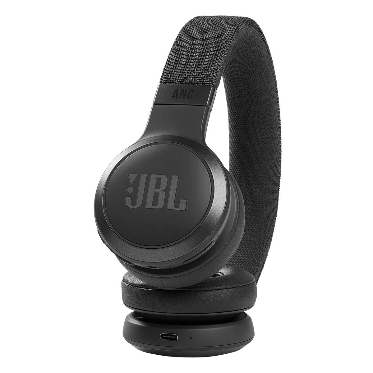 JBL – Live460NC Wireless Noise Cancelling On–Ear Headphones – Black