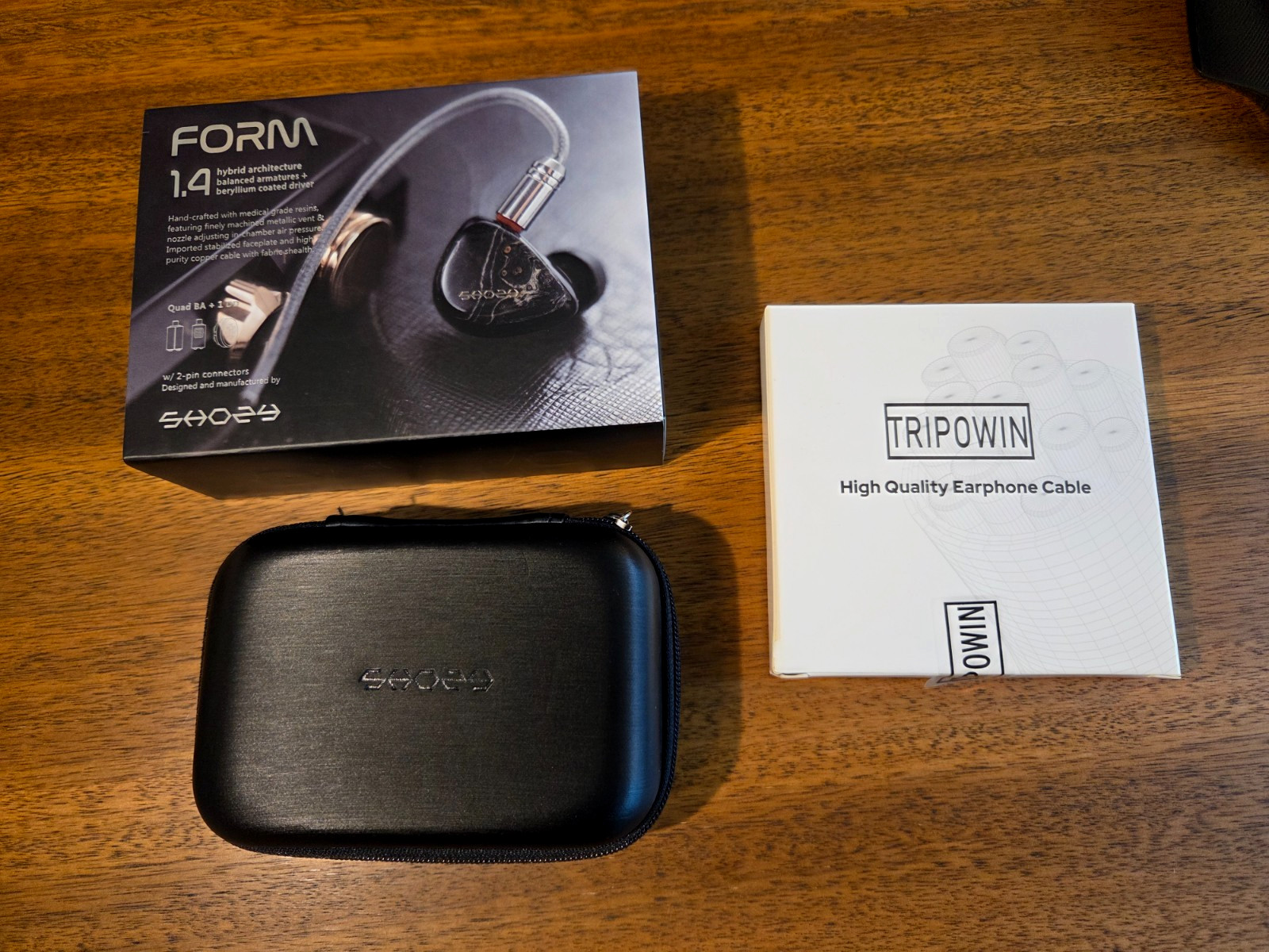 Shozy Form 1.4 Hybrid 5 driver IEM. Smooth analog sound