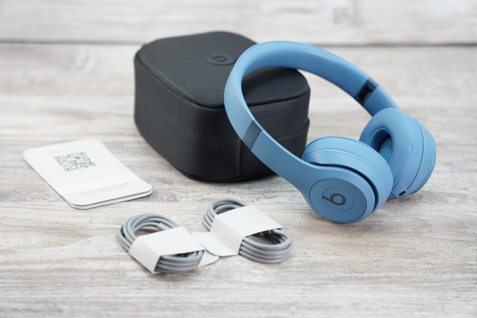 Beats Solo 4 Bluetooth Wireless On-Ear Headphones – Slate Blue