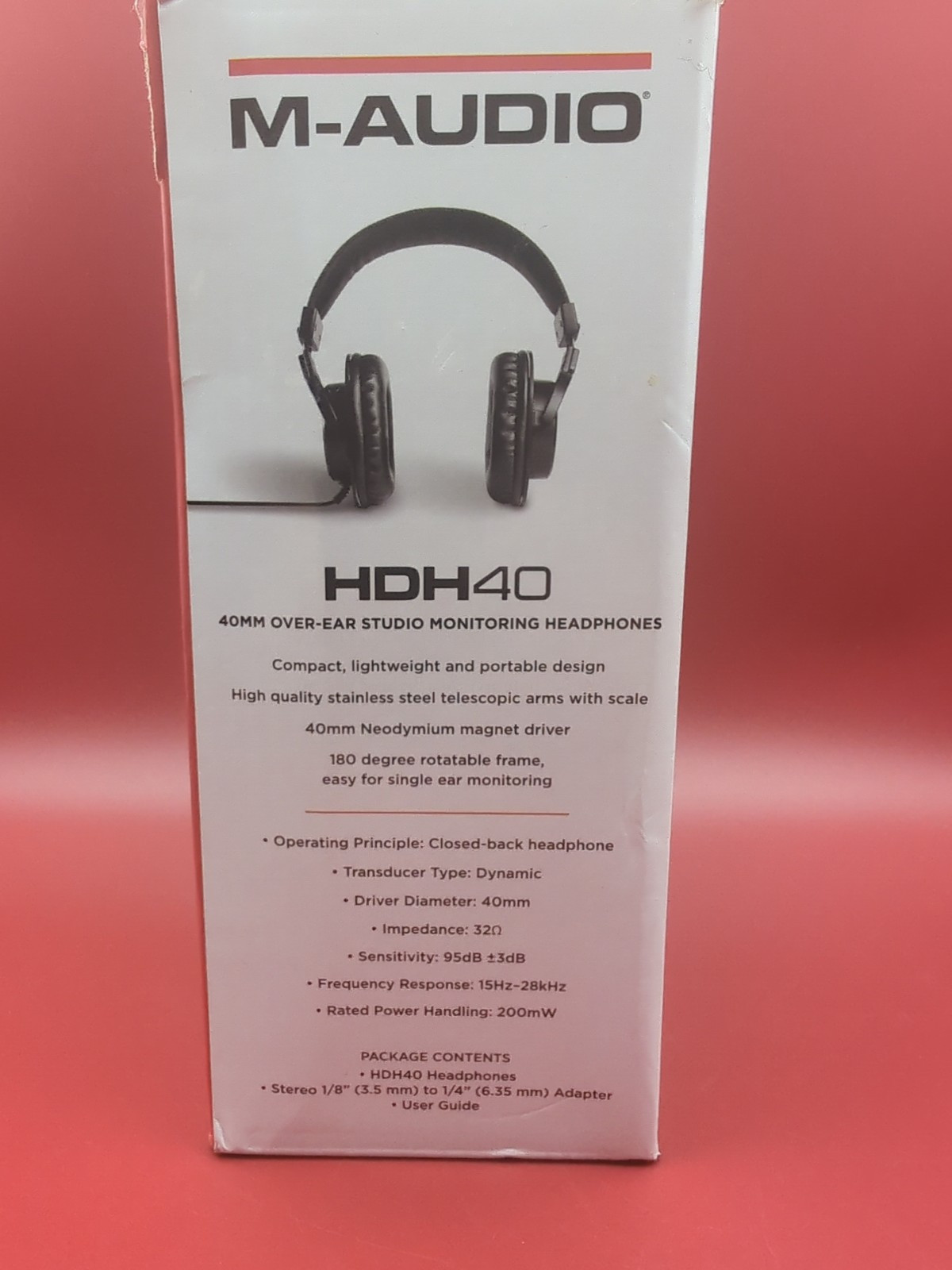 M-Audio HDH40 – Over Ear Studio Monitoring Headphones