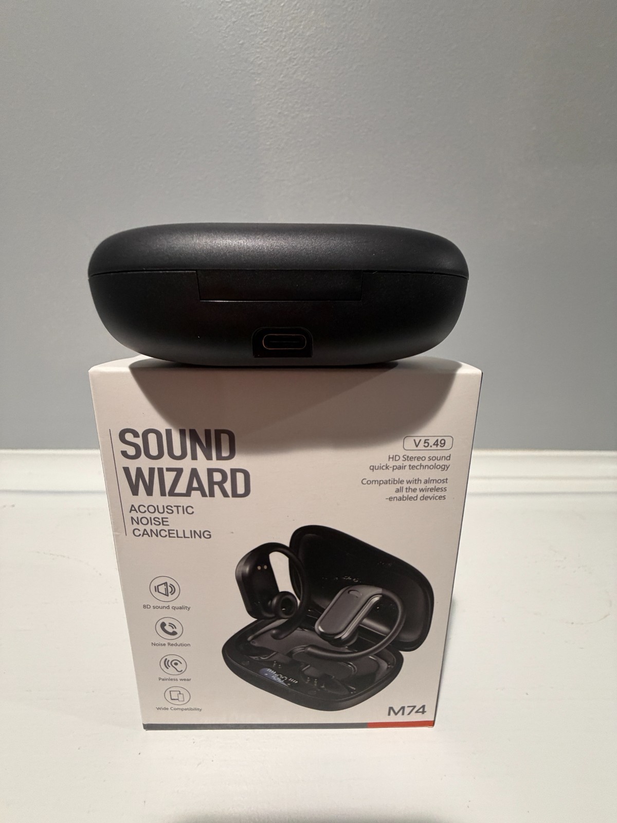 Sound Wizard M74 ANC Ai Translator iOS,Android – In Ear Wireless Headphones