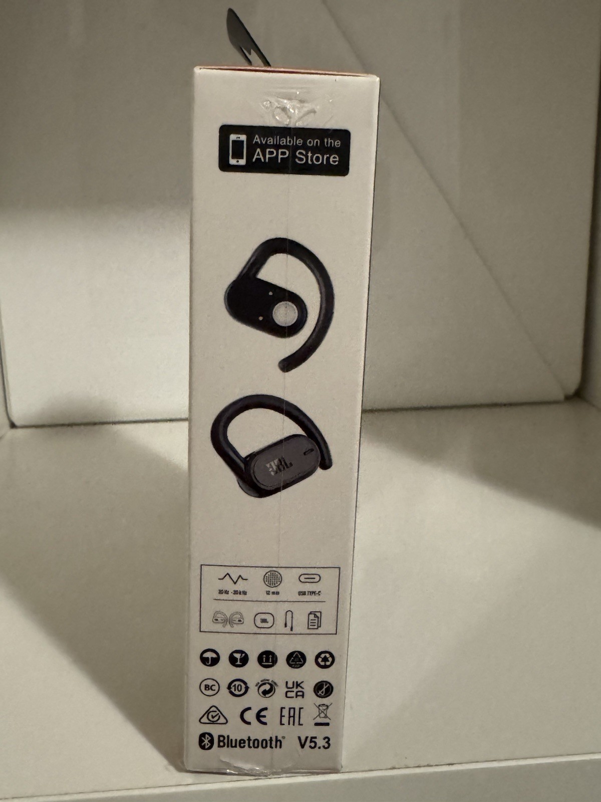 JBL Soundgear Sense Open-Ear Ear-Hook Bluetooth Headphones Multipoint Black