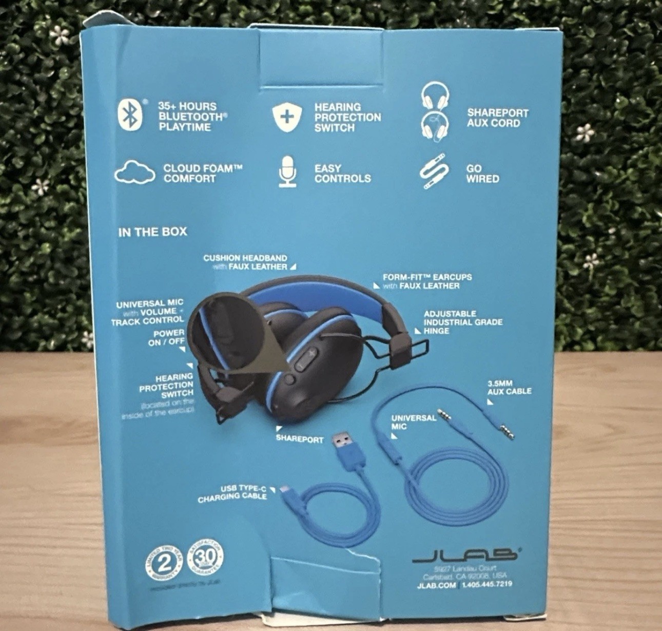 New JLab JBuddies Pro Over-Ear Bluetooth Wireless Kids’ Headphones HBJPRORBLU4