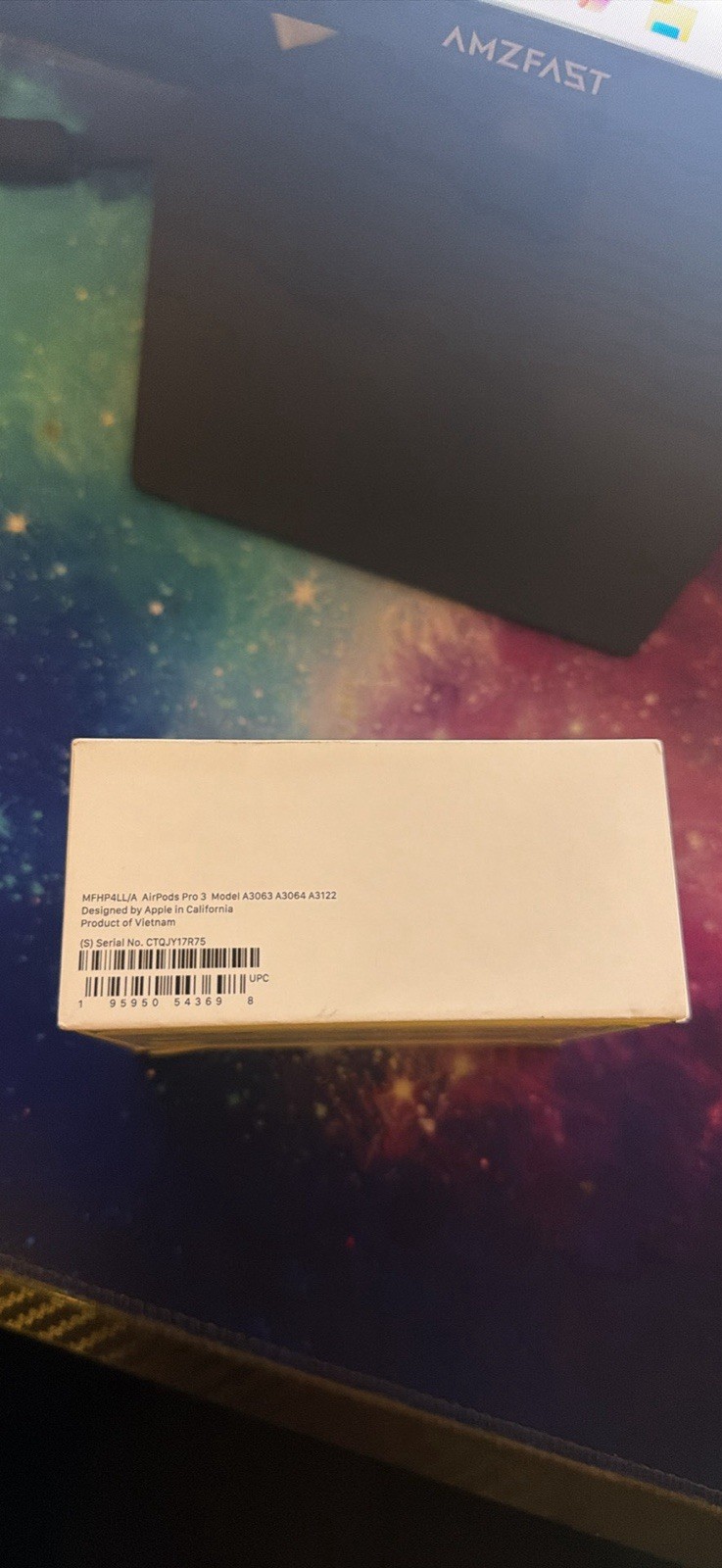 Apple AirPods Pro 3 Bluetooth In-Ear White ANC Box Only
