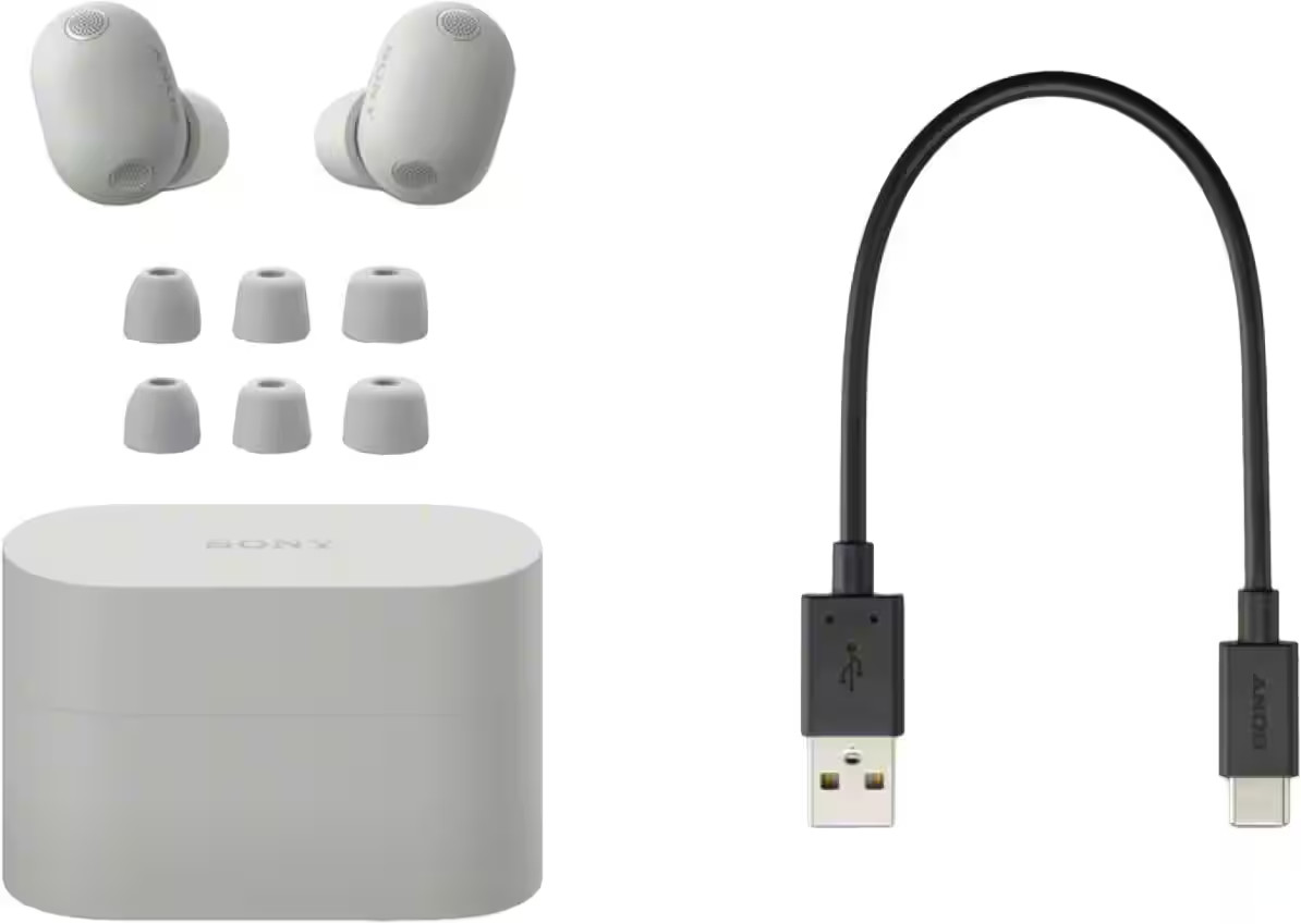 Sony – WF1000XM6 Best Truly Wireless Noise Cancelling Earbuds – Platinum Silver