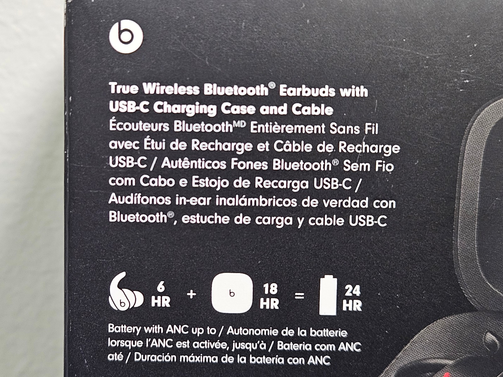 READ AD Beats By Dr. Dre Beats Fit Pro Red & Black Water Resistant