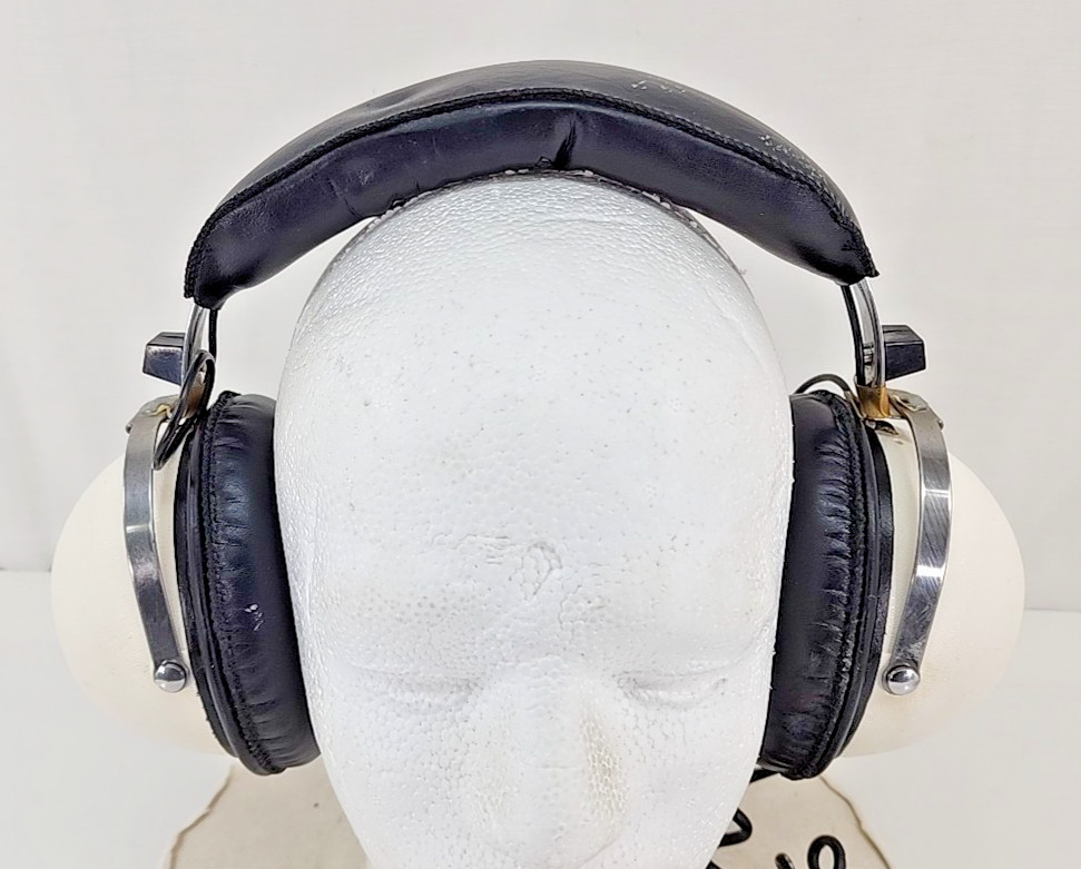 K-Mart SKH-50 Stereo Headphones | 8 Ohm with L-R Volume – Japan – Vintage